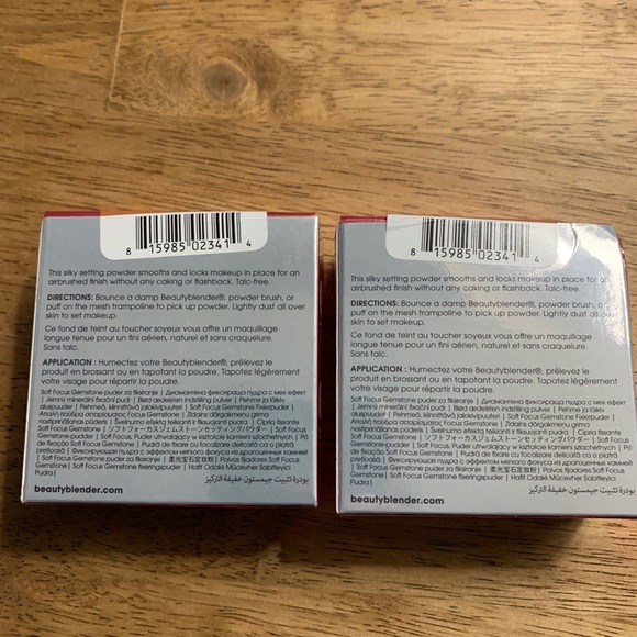 2 Pack beauty blender‎ BOUNCE Soft Focus Gemstone Setting POWDER  Nutmeg - Picture 4 of 6